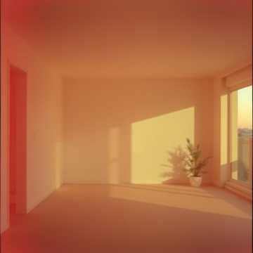 夕日の影を見つめて